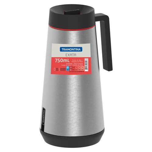 Bule Térmico Exata Tramontina 750 ml em Aço Inox