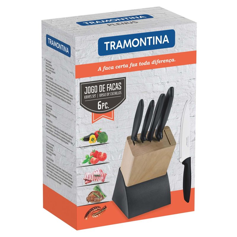 Jogo_de_Facas_Plenus_Tramontina_com_6_Peas_em_Ao_Inox_Preto_com_Cepo_de_Madeira_194153