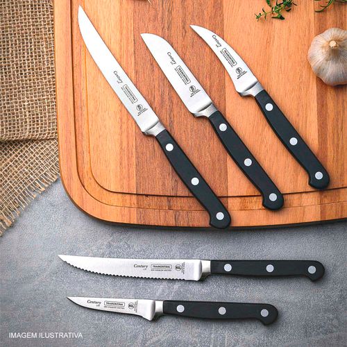 Faca para Legumes 3" Century Tramontina em Aço Inox