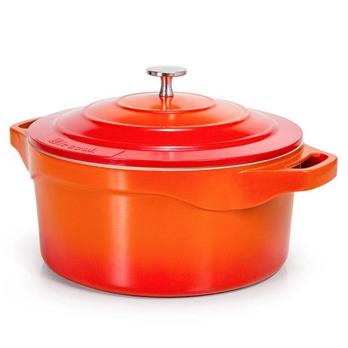 Caçarola Baixa 28 cm 7,2 Litros em Alumínio com Revestimento Cerâmico Le Cook