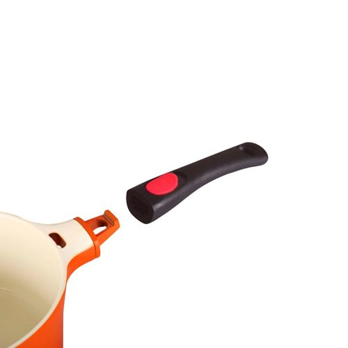 Frigideira 24 cm 1,7 Litros em Alumínio com Revestimento Cerâmico Le Cook