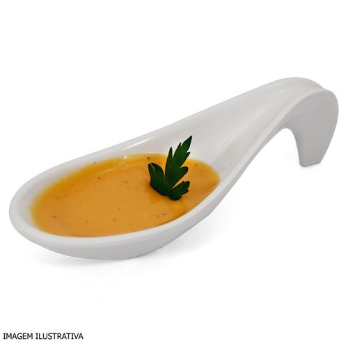 Colher Finger Food Gourmet Mix Melamina 13x5 cm