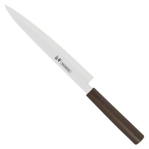 Faca Yanagiba Sushi 9" Tramontina em Aço Inox Cabo Nylon