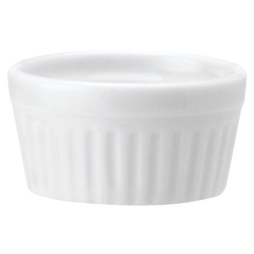 Forma Redonda Canelada Alta Schmidt 50 ml de Porcelana 5,6 cm