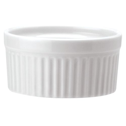 Forma Redonda Canelada Alta Schmidt 210 ml de Porcelana 9,5 cm