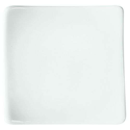 Mini Prato Quadrado Germer de Porcelana 7x7 cm