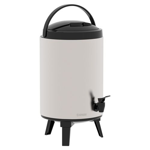 Botijão Térmico Palace Soprano 9,5 Litros em Aço Inox