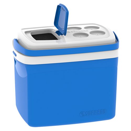 Caixa Térmica Tropical Soprano Azul 32 Litros