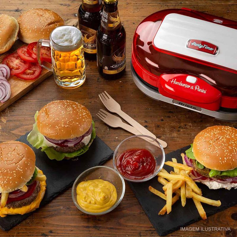 Burguer_Grill_Eltrico_Retro_Party_Time_Ariete_Vermelho_220v_1072263