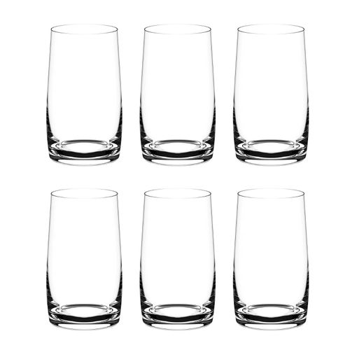 Copo de Água Light Cristal 380 ml Haus com 6 Peças