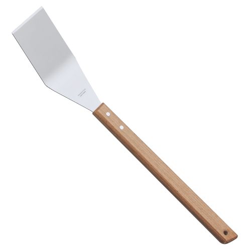 Espátula para Churrasco em Aço Inox Cabo de Madeira
