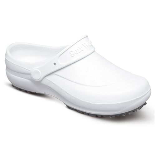 Calçado Profissional Babuche N° 39/40 Soft Works Branco com Solado Antiderrapante