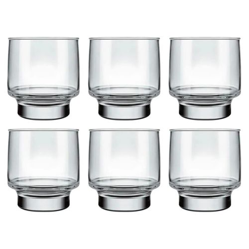Jogo de Copos Firenze Rocks Nadir 275 ml com 6 Peças