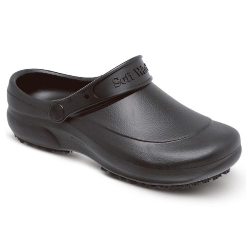 Calçado Profissional Babuche N° 37/38 Soft Works Preto com Solado Antiderrapante
