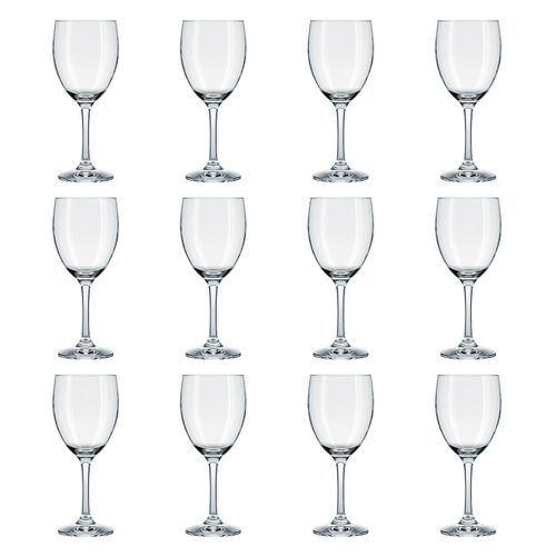 Taça Vinho Tinto Imperatriz Nadir 350 ml com 12 Peças