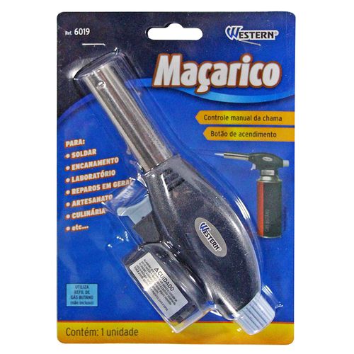 Maçarico Portátil com Controle Manual Western