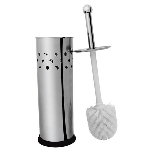Escova Sanitária Hauskraft com Suporte em Aço Inox