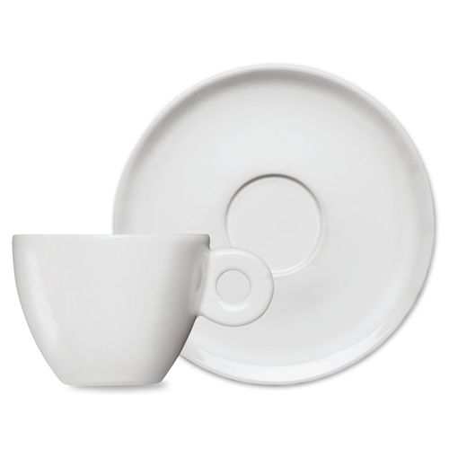 Xícara de Chá Itália Germer com Pires de Porcelana 210 ml