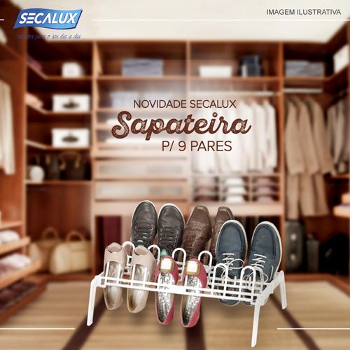 Sapateira para 9 Pares Secalux