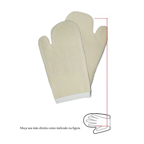 Luva Térmica Mão de Gato Cano Curto 35 cm Lamare