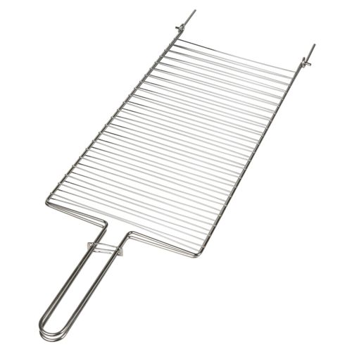 Grelha Parrilla para Churrasco em Aço Cromado 81,5x27 cm Mor
