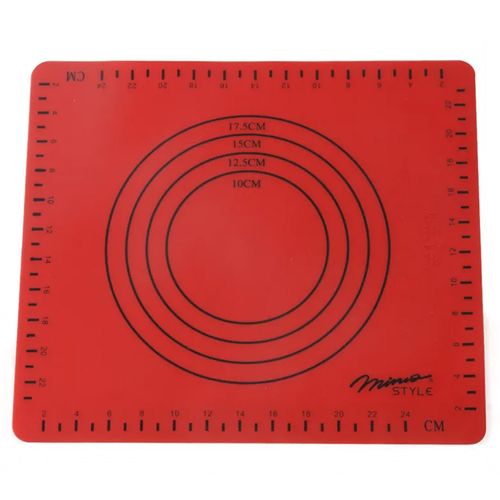 Folha de Silicone Antiaderente para Assar Mimo Style 29x25,5 cm Vermelha