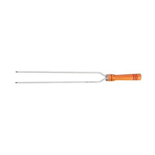 Espeto Duplo para Churrasco em Alumínio 80 cm Mor