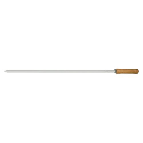 Espeto Simples para Churrasco em Aço Cromado 85 cm Mor