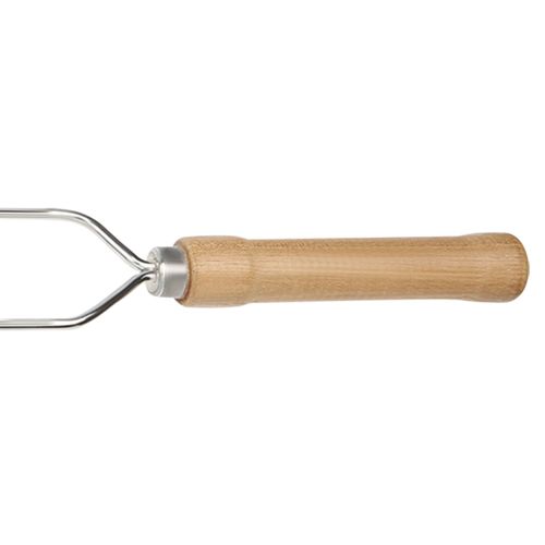 Espeto Duplo para Churrasco em Aço Cromado 95 cm Mor