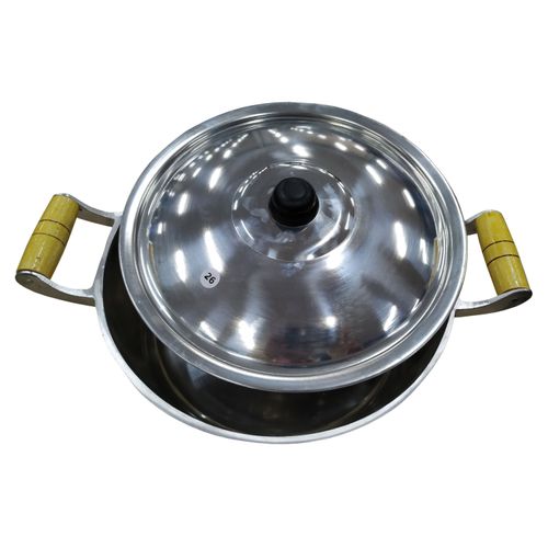 Caçarola em Alumínio Fundido 4,2 Litros com Alça de Madeira 26 cm Jaguar