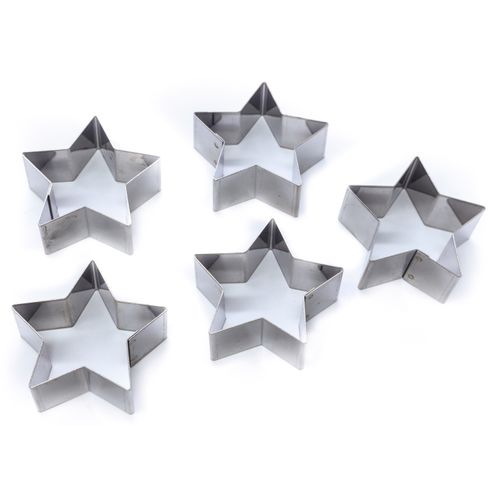 Cortador Petit Four Estrela em Aço Inox Doupan