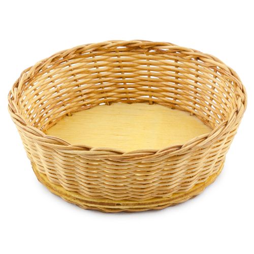 Cesta Redonda Lisa de Cipó 14 cm Cayçara
