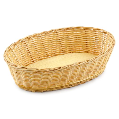 Cesta Oval Lisa de Cipó 19x12 cm Cayçara