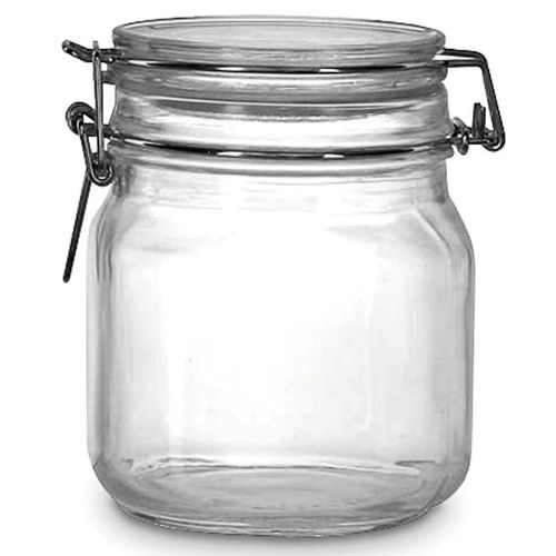 Pote Hermético Fido Transparente 750 ml Bormioli