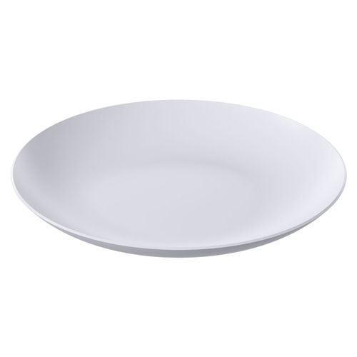 Prato Refeição Guliver Coza 25,7 cm Branco