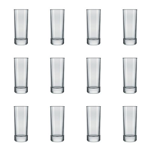 Copo Vodka Atol Nadir 65 ml com 12 Peças
