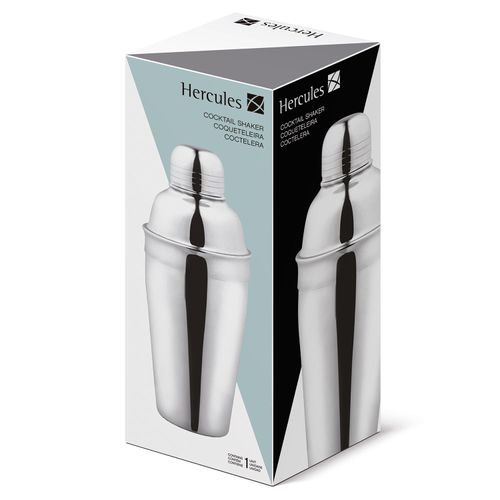 Coqueteleira Hércules 500 ml em Aço Inox