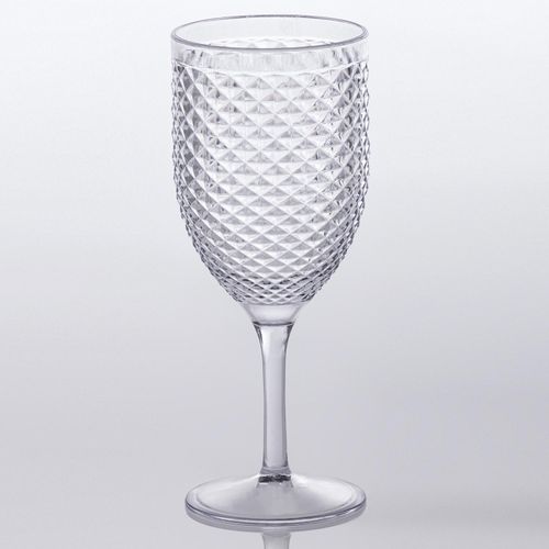 Taça de Água e Vinho Luxxor Bico de Jaca Transparente 480 ml Paramount