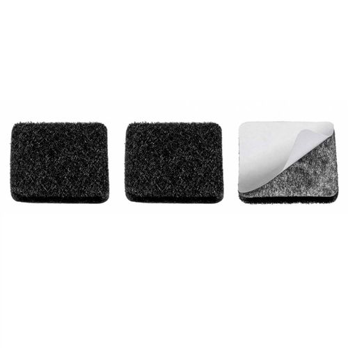 Feltro Adesivo para Móveis Quadrado 25mm 3 Peças Ordene