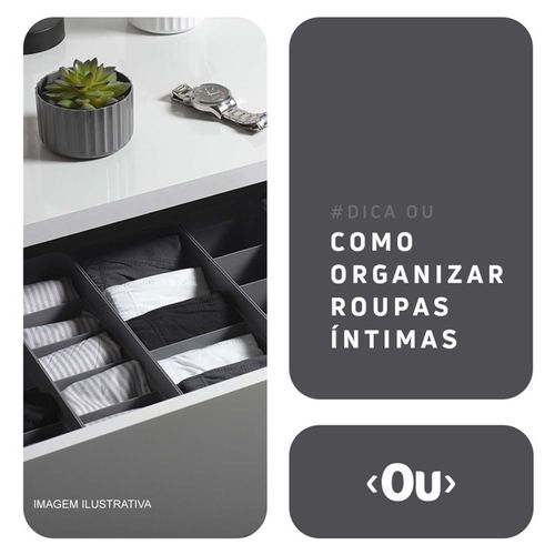 Organizador Colmeia Logic G OU Chumbo