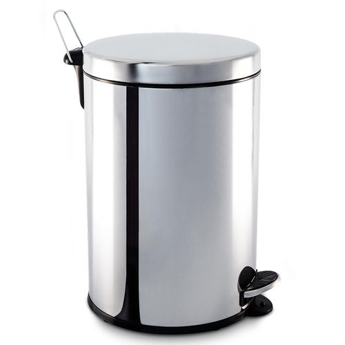 Lixeira Brinox com Pedal 20 Litros em Aço Inox