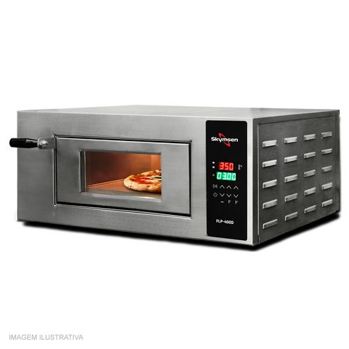 Forno de Lastro para Pizza Digital FLP-400D Skymsen 220v