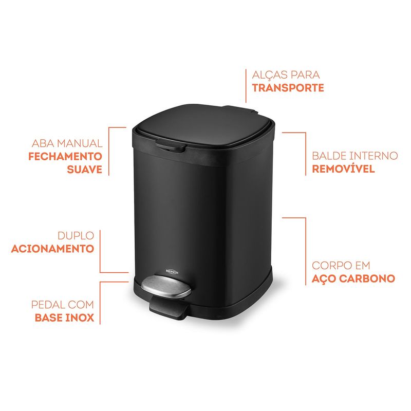 Lixeira_Frame_Brinox_com_Pedal_6_Litros_em_Ao_Carbono_Preto_210172