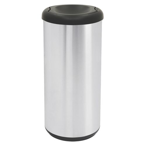 Lixeira Inox Tramontina 40 Litros com Tampa Basculante