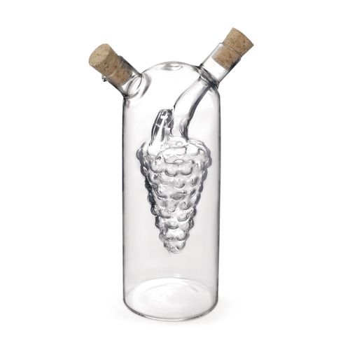 Galheteiro 2 em 1 Mimo Style em Vidro Borossilicato 250ml e 50ml