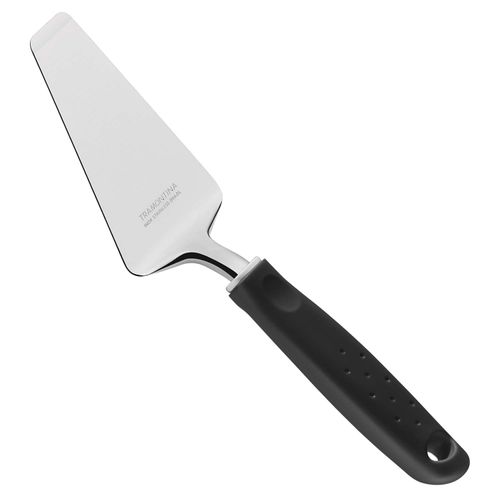 Espátula para Pizza Utilità Tramontina em Aço Inox com Cabo Preto