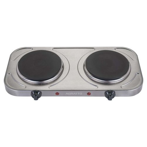 Fogão Elétrico de Mesa Agratto com 2 Bocas 2000w 220v