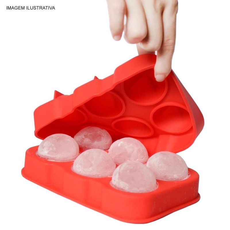 Forma_para_Gelo_Redondo_de_Silicone_Vermelha_Uny_Home_204741