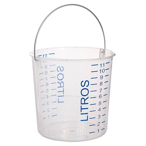 Balde Graduado 12 Litros Stm Plastic
