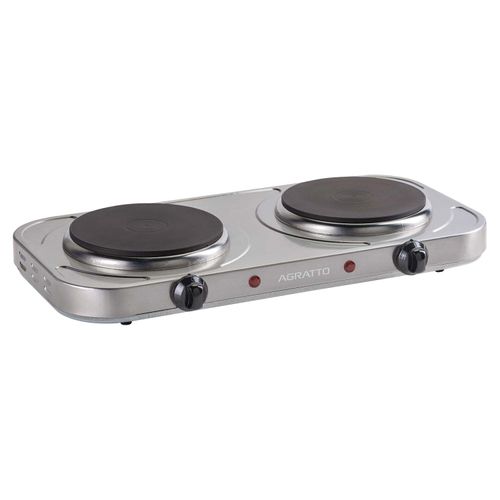 Fogão Elétrico de Mesa Agratto com 2 Bocas 2000w 127v